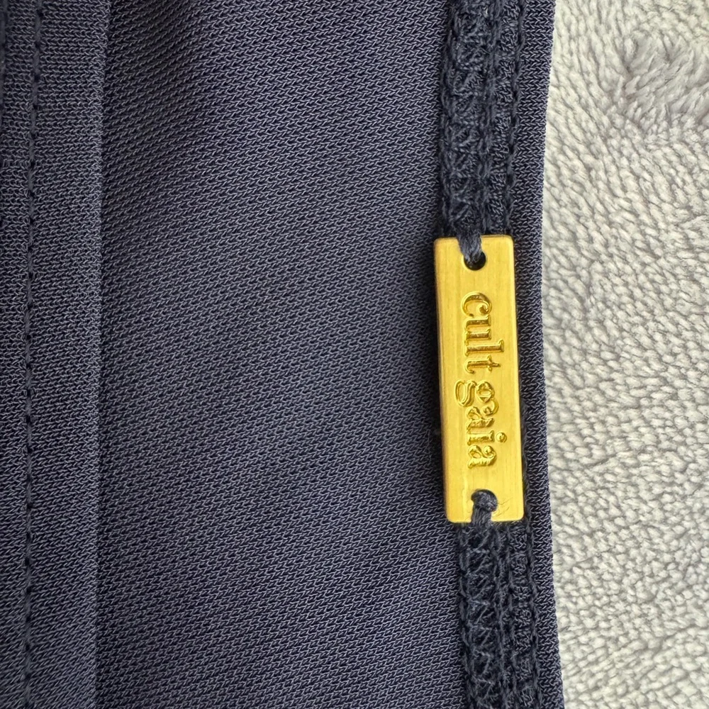 cult gaia Navy One-Shoulder Maxi Dress - Picture 8 of 8